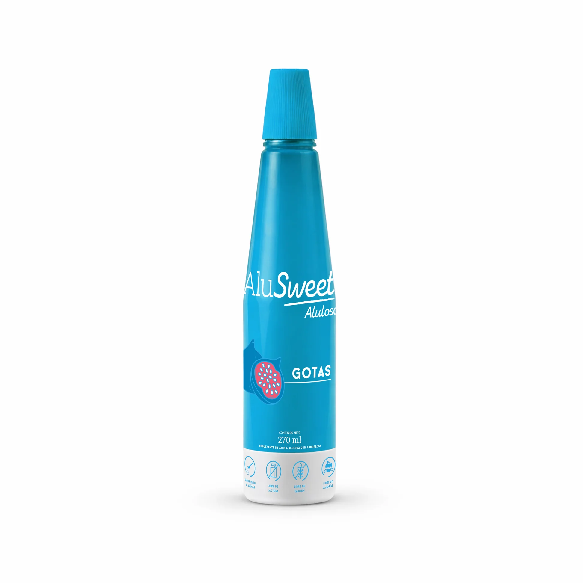 Alugotas270front Alulosa Liquida 270 ml - Imagen 1